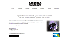 Desktop Screenshot of dagestad-mek.no